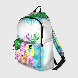 Рюкзак Тропический рай и мороженое, цвет: 3D-принт