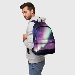 Рюкзак Ночное северное сияние, цвет: 3D-принт — фото 2
