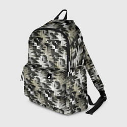 Рюкзак Абстрактный камуфляжный, цвет: 3D-принт