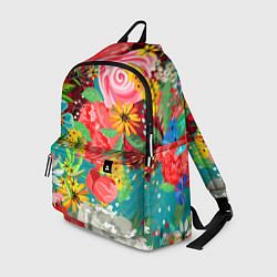 Рюкзак Multicolour of flowers, цвет: 3D-принт