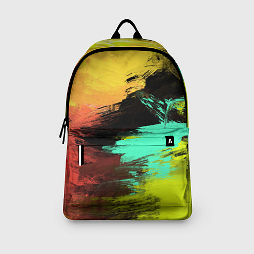 Рюкзак Яркий красочный гранж / 3D-принт – фото 3