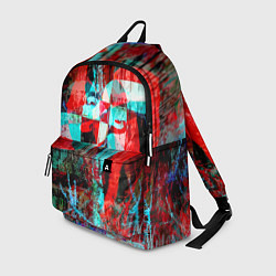Рюкзак Авангардная композиция - вертушка, цвет: 3D-принт