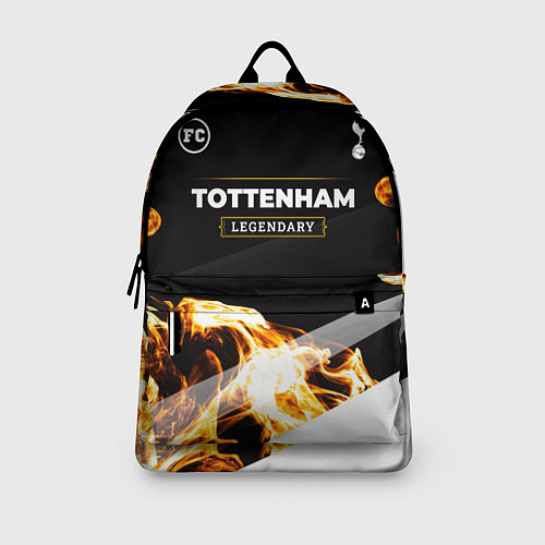 Рюкзак Tottenham legendary sport fire / 3D-принт – фото 3