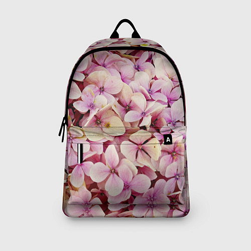 Рюкзак Розовые цветы яркой поляной / 3D-принт – фото 3