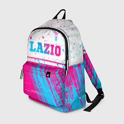 Рюкзак Lazio neon gradient style: символ сверху, цвет: 3D-принт