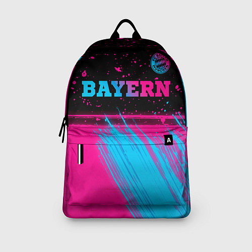 Рюкзак Bayern - neon gradient: символ сверху / 3D-принт – фото 3