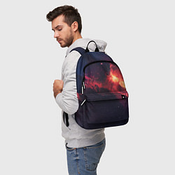 Рюкзак Космическое пламя, цвет: 3D-принт — фото 2
