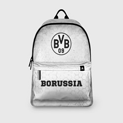 Рюкзак Borussia sport на темном фоне: символ, надпись, цвет: 3D-принт — фото 2