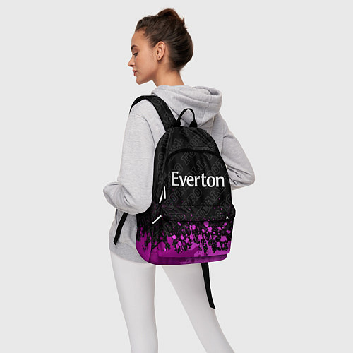 Рюкзак Everton pro football: символ сверху / 3D-принт – фото 6