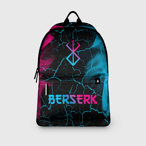 Рюкзак Berserk - neon gradient: символ, надпись / 3D-принт – фото 3