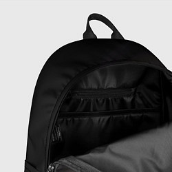 Рюкзак Черный, серый бежевый градиент, цвет: 3D-принт — фото 2