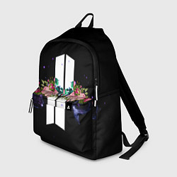 Рюкзак BTS Flowers In Space, цвет: 3D-принт