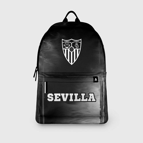 Рюкзак Sevilla sport на темном фоне: символ, надпись / 3D-принт – фото 3