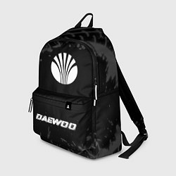 Рюкзак Daewoo speed шины на темном: символ, надпись, цвет: 3D-принт