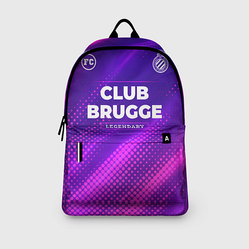 Рюкзак Club Brugge legendary sport grunge / 3D-принт – фото 3