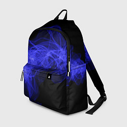 Рюкзак Синяя звуковая волна, цвет: 3D-принт