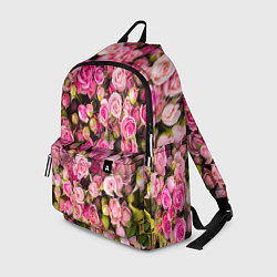 Рюкзак Фон из розовых роз, цвет: 3D-принт