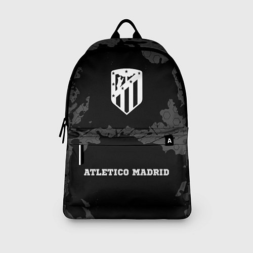 Рюкзак Atletico Madrid sport на темном фоне: символ, надп / 3D-принт – фото 3