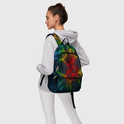 Рюкзак Семицветный перелив, цвет: 3D-принт — фото 2