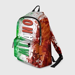 Рюкзак Флаг Италии - кляксы, цвет: 3D-принт