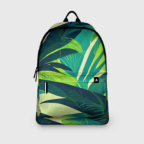 Рюкзак Яркие тропические листья пальмы / 3D-принт – фото 3