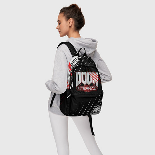 Рюкзак Doom - краска / 3D-принт – фото 6