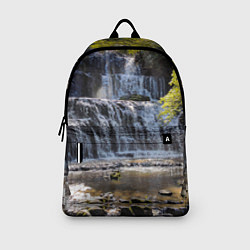 Рюкзак Водопад, солнечные лучи и лес, цвет: 3D-принт — фото 2