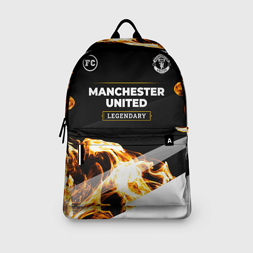 Рюкзак Manchester United legendary sport fire / 3D-принт – фото 3