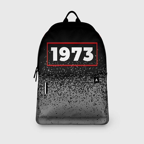 Рюкзак 1973 - в красной рамке на темном / 3D-принт – фото 3
