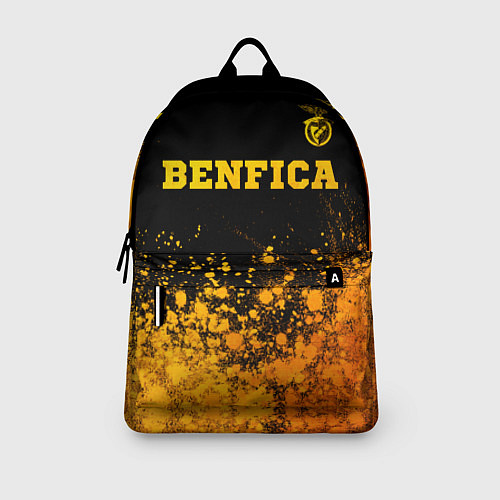 Рюкзак Benfica - gold gradient: символ сверху / 3D-принт – фото 3
