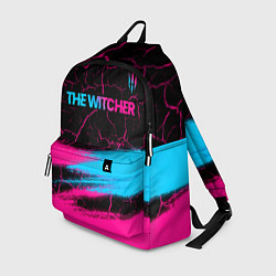 Рюкзак The Witcher - neon gradient: символ сверху