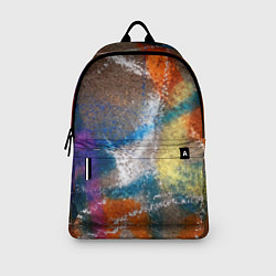 Рюкзак Рисунок цветными мелками на асфальте, цвет: 3D-принт — фото 2