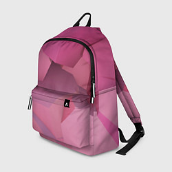 Рюкзак Розовые геометрические фигуры, цвет: 3D-принт