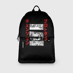 Рюкзак Человек-бензопила глаза главных героев, цвет: 3D-принт — фото 2