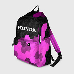 Рюкзак Honda pro racing: символ сверху, цвет: 3D-принт