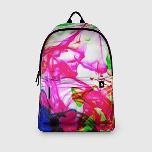 Рюкзак Неоновые краски в воде / 3D-принт – фото 3