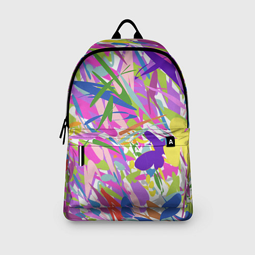 Рюкзак Сочные краски лета и бабочки / 3D-принт – фото 3