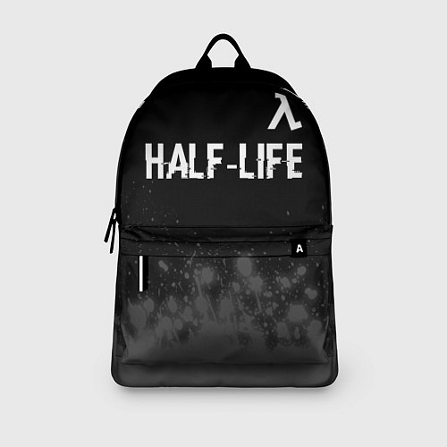 Рюкзак Half-Life glitch на темном фоне: символ сверху / 3D-принт – фото 3