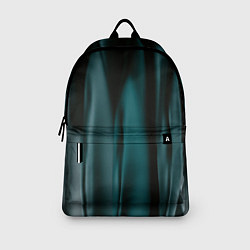 Рюкзак Абстрактные волны в темноте, цвет: 3D-принт — фото 2
