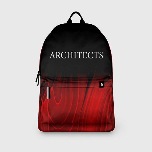 Рюкзак Architects red plasma / 3D-принт – фото 3