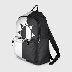 Рюкзак Черно-белое солнце, цвет: 3D-принт