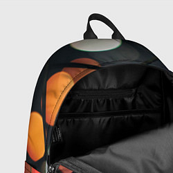 Рюкзак Сетка на фоне боке, цвет: 3D-принт — фото 2
