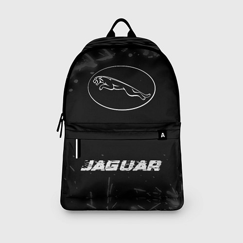 Рюкзак Jaguar speed шины на темном: символ, надпись / 3D-принт – фото 3