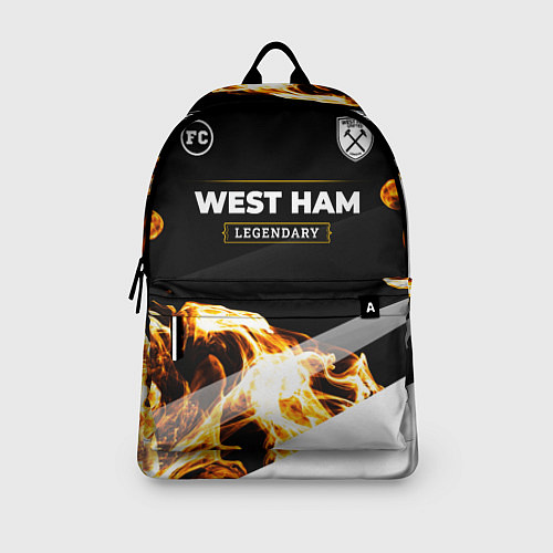 Рюкзак West Ham legendary sport fire / 3D-принт – фото 3