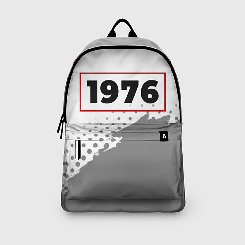 Рюкзак 1976 - в красной рамке на светлом / 3D-принт – фото 3