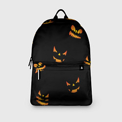 Рюкзак Halloween горящие тыквы, цвет: 3D-принт — фото 2