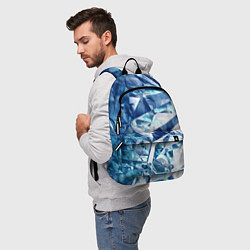 Рюкзак Рассеивающие кристаллы, цвет: 3D-принт — фото 2