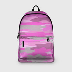 Рюкзак Милитари детский девчачий розовый, цвет: 3D-принт — фото 2