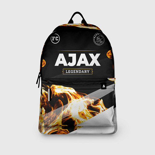 Рюкзак Ajax legendary sport fire / 3D-принт – фото 3