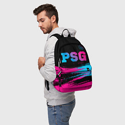 Рюкзак PSG - neon gradient: символ сверху, цвет: 3D-принт — фото 2